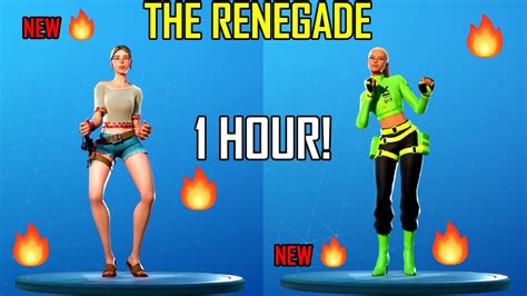 Fortnite The Renegade Dance Emote 1 Hour! - YouTube