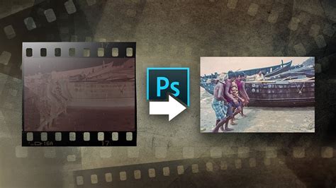 Develop a Negative Film at Home with Photoshop!