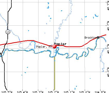 Poplar, Montana (MT 59255) profile: population, maps, real estate ...