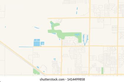 Empty Vector Map Casa Grande Arizona Stock Vector (Royalty Free) 1414499858 | Shutterstock