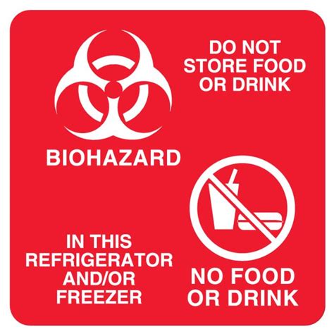 Biohazard Product, 4" x 4" | United Ad Label