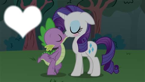 MLP Spike and Rarity Design Template | Pixiz