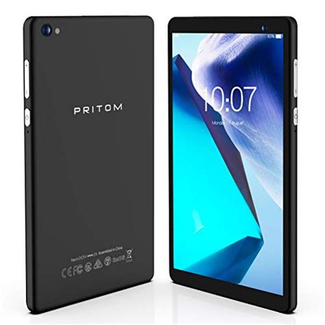 PRITOM Tablet 7 inch, Android 9.0 Tablet PC with 2 GB RAM, 32 GB Storage, Quad-Core Processor ...