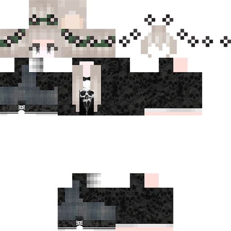 Aesthetic Minecraft Skins Template