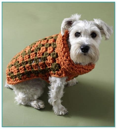 Free Printable Crochet Dog Sweater Patterns