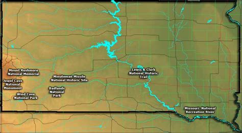 National Park Service Sites in South Dakota | South Dakota National Park Service Sites