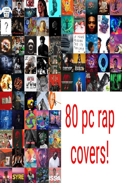 Rap Album Covers Wall Collage Kit, Music Wall Collage, Aesthetic Wall Collage, 4x6 DIGITAL ...