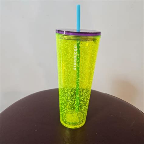 Starbucks 2023 Tumbler Cup Summer Yellow Lime... - Depop