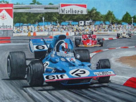 Motor Art & History: François Cèvert - Tyrrell 002 (1971)