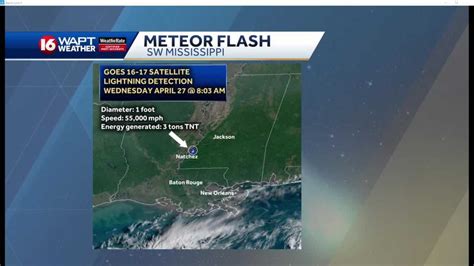 NASA confirms loud noise heard by Mississippians was a meteor