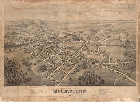 Historic Map - Morristown, NJ - 1899 | World Maps Online