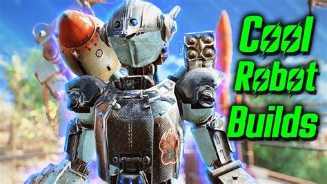 Fallout 4 - COOL ROBOT BUILDS CREATIONS - Assaultron Combatron & Just ...