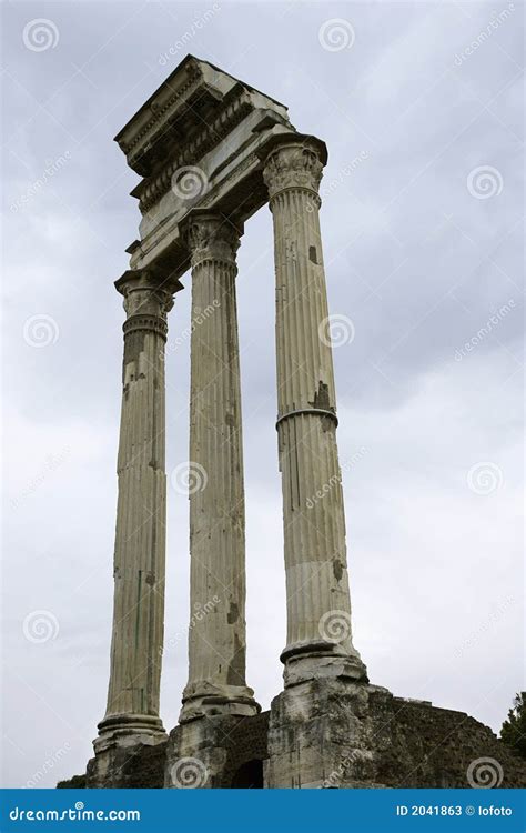 Roman Forum Ruins in Italy. Stock Image - Image of rome, italy: 2041863