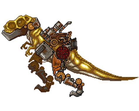 SteamPunk T-Rex @ PixelJoint.com