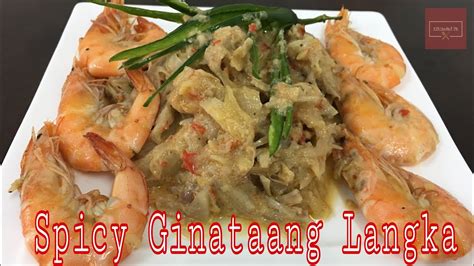 Spicy Ginataang Langka (Jackfruit ) with Shrimp | Ginataan Recipe ...