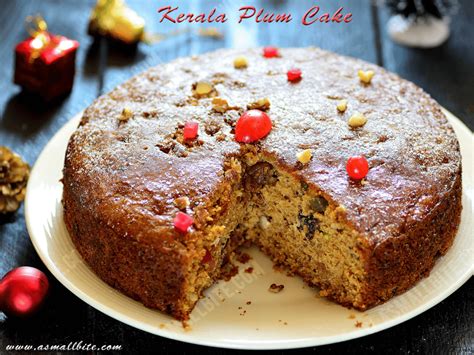 Kerala Plum Cake Recipe | Kerala Christmas Fruit Cake - ASmallBite Eggless Orange Cake, Eggless ...