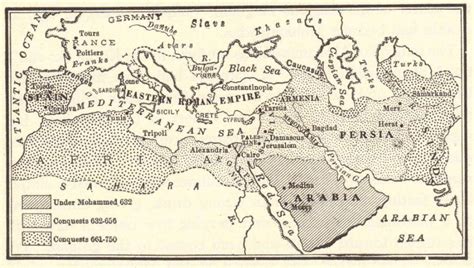 Islamic Empire On World Map | Beautiful View