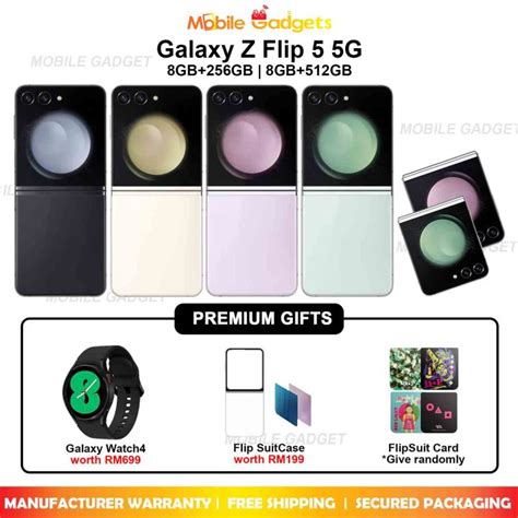 Samsung Galaxy Z Flip 5 5G [8GB+256GB / 8GB+512GB] | Original Malaysia ...