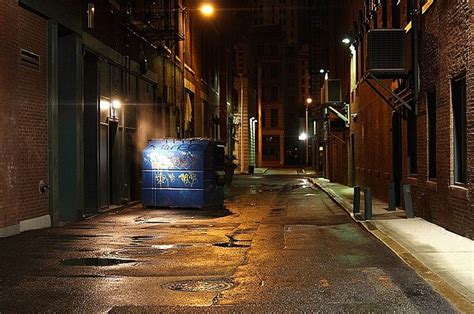 Dark Alley | City scene, Royalty free images, Stock photos