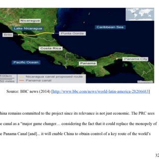 Nicaragua Canal Project | Download Scientific Diagram