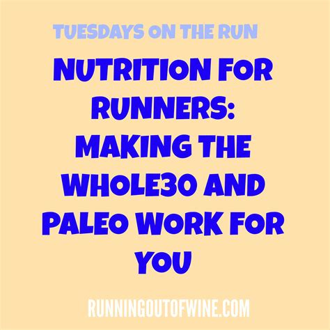 NUTRITION FOR RUNNERS • Mile By Mile