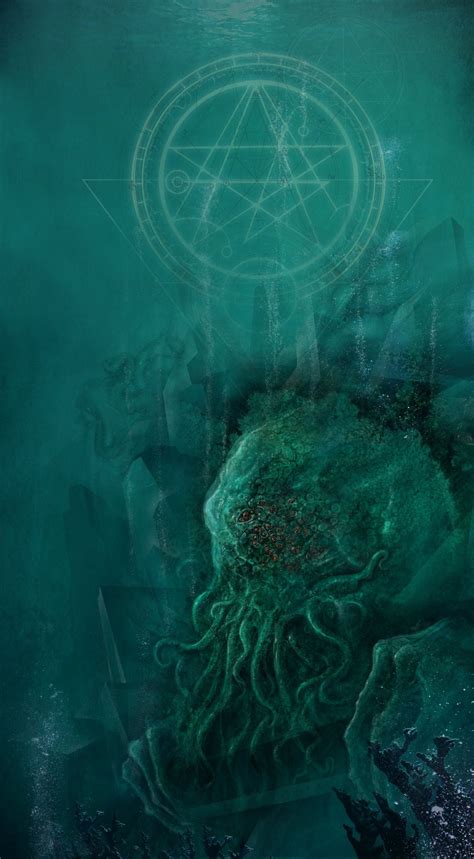 Gates of R'lyeh | Cthulhu art, Lovecraft art, Lovecraftian horror