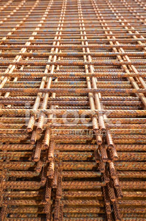 Steel Mesh For Concrete Reinforcement Stock Photo | Royalty-Free | FreeImages