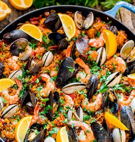 Seafood Paella - serves 8 - by Olive the Best team member, Ana Lilia Duron - Olive the Best