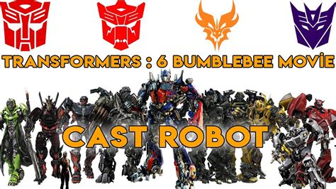 Transformers 6 : Bumblebee Movie - CAST ROBOT 2018 (1080p) VOL 1 - YouTube