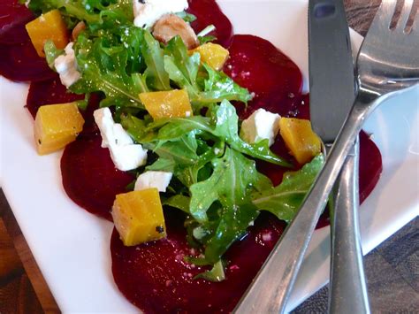 the Sweetest Memory: Foodie Friday - Roasted Beet Carpaccio Salad