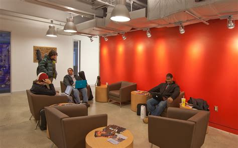 Each floor is supported by it’s own student lounge which serves as a gathering space for ...