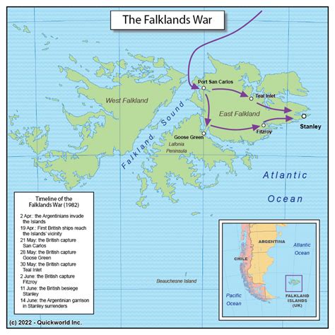 The Falklands War (More details on https://mapoftheday.quickworld.com/) : r/MapPorn