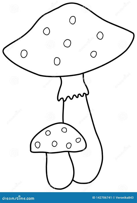 Mushroom Outline