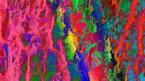 digital art artistic colorful rainbow texture hd abstract Wallpapers ...