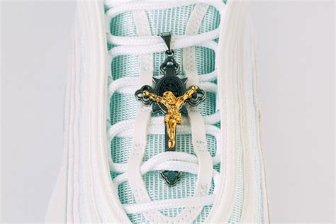 Nike X Mschf Air Max 97 Jesus Shoes – Walk On Water : These Air Max 97 ...