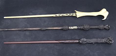 I finally have Harry's wand to go with Voldemort and Dumbledore. : r/harrypotter