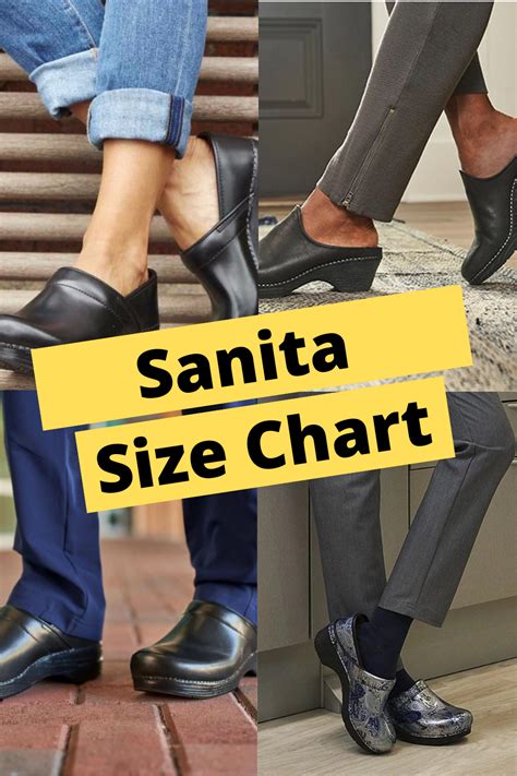 Sanita Clog Size Chart + Fit Guide | Best nursing shoes, Dansko clogs, Nursing shoes