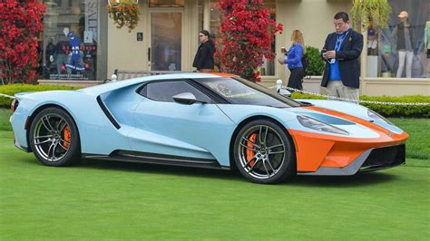 Fast from the past: Ford GT Heritage Edition gets retro gulf livery