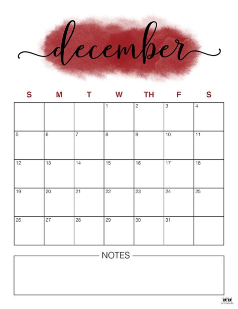 December 2024 Calendars - 15 FREE Printable Designs