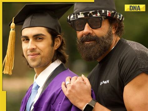 'So proud of your achievements': Bobby Deol celebrates son Aryaman Deol ...