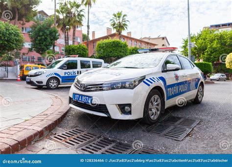 Subaru Police Car from the Turkish Police Trafik Polisi Editorial Photo ...