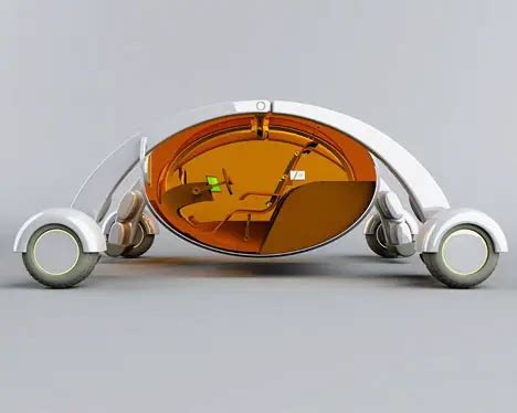 Future Electric Car Design by Duncan Campbell - Tuvie Design