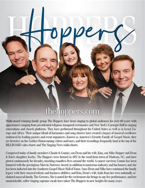 Press Kit - The Hoppers