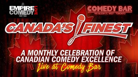 3 of Canada's Finest: A Stand Up Comedy Showcase