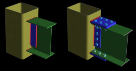 I Beam To Hss Column Connection - The Best Picture Of Beam