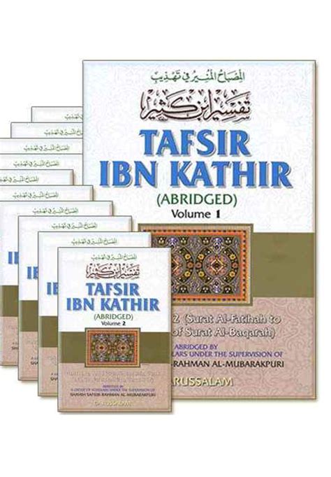 Tafsir Ibn Kathir 10 Volumes | IbrahimBooks.com