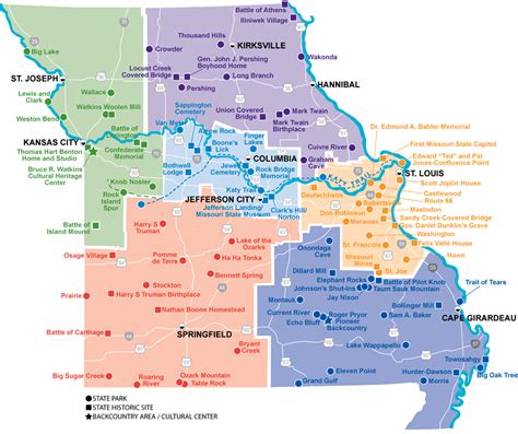 Locator Map | Missouri State Parks