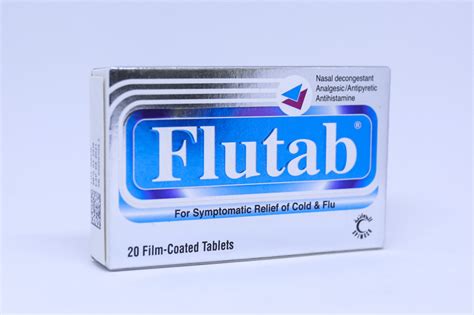 FLUTAB TABLETS 20S