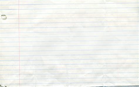 Lined Paper Background For Powerpoint