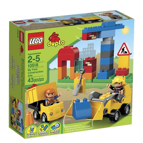 LEGO DUPLO My First Construction Site 10518 - Walmart.com